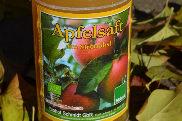 Apfelsaft in Bioqualität