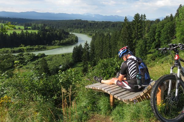 Rast an der Litzauer Schleife bei Burggen