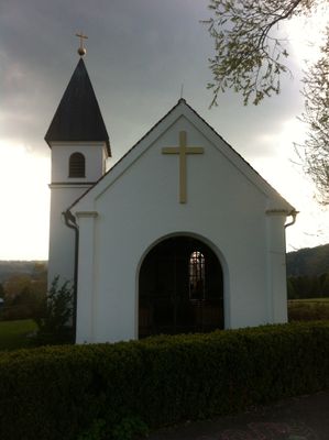 Blick in die Knappengedächtniskapelle auf dem Guggenberg