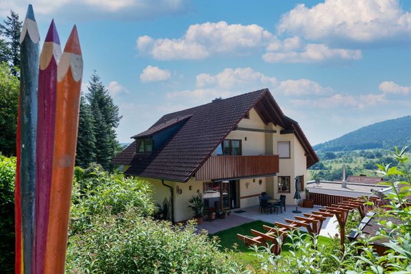 Blick vom Garten aus