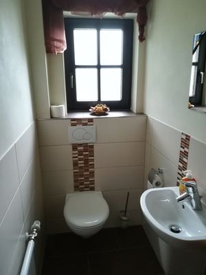 Ferienwohnung Michaela Müller, Gäste-WC - Ferienwohnung B