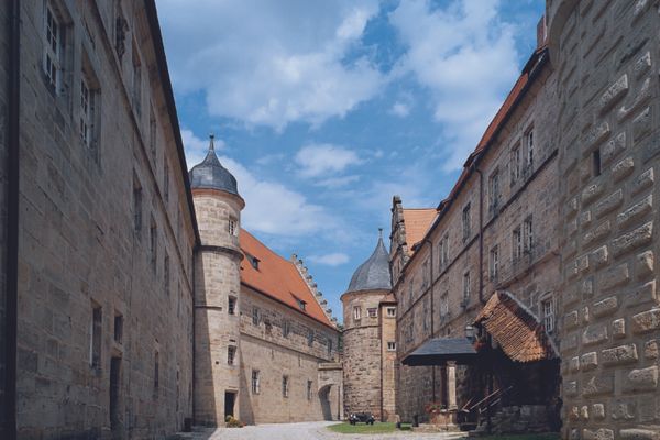 Innenhof der Festung Rosenberg