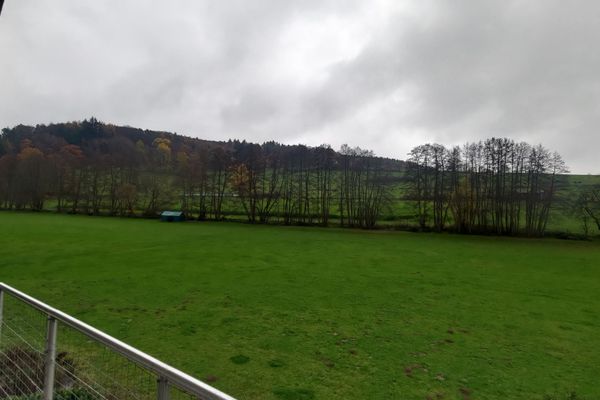 Aussicht vom Balkon