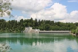 Staustufe Roßhaupten am Forggensee