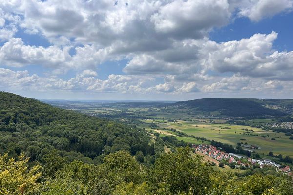 Aussicht über das Wiesenttal