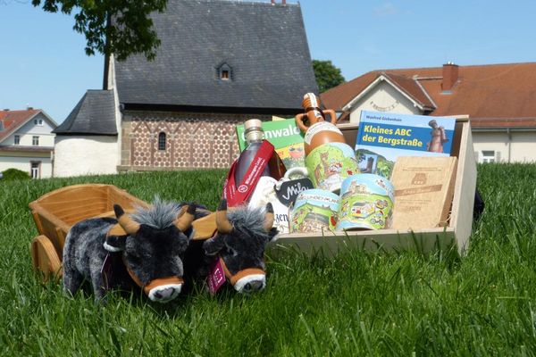 Regionale Produkte der Tourist-Information NibelungenLand in Lorsch