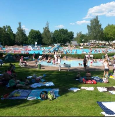 Freibad nur 300 m entfernt