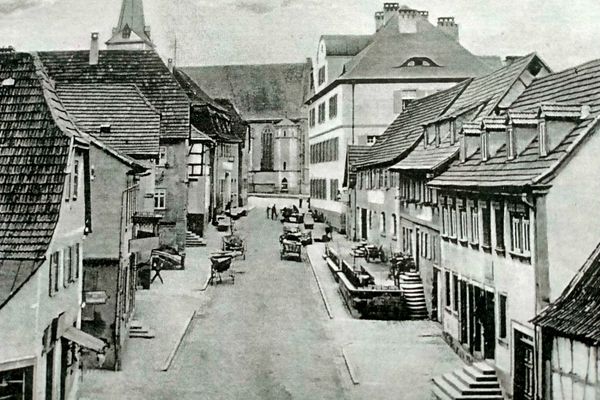 Blick in die Grüne Marktstraße