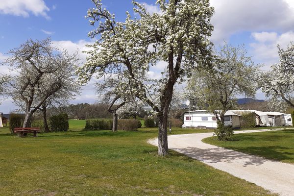 Campingplatz Bergesruh im Frühling