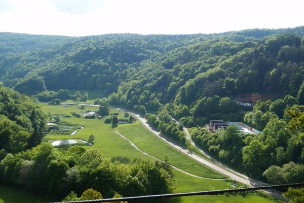 Aussicht von der Mittelbergwand