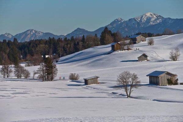 Langlaufloipe Kirmesauer Runde Bad Bayersoien