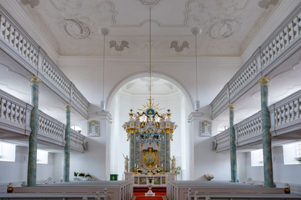In der Markgrafenkirche Seibelsdorf