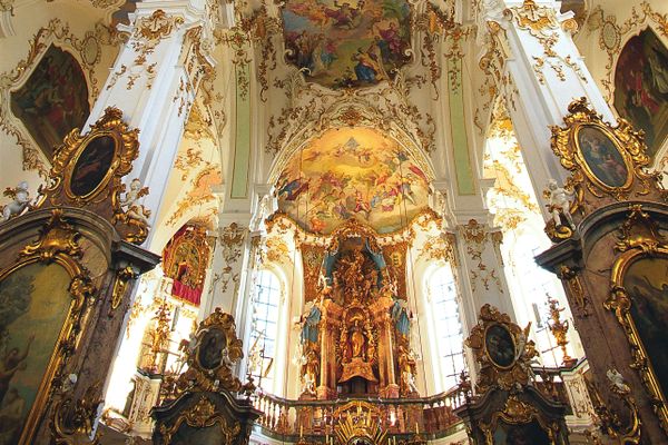 Wallfahrtskirche Andechs Innenraum