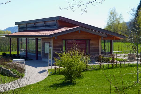 Die Villa Rustica südwestlich von Peiting.