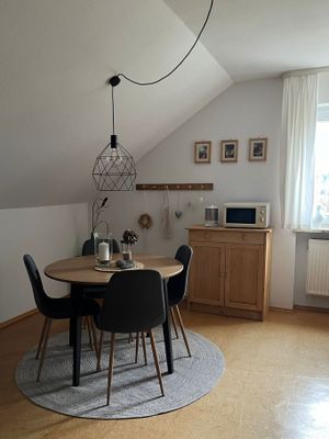 Essbereich in der Küche