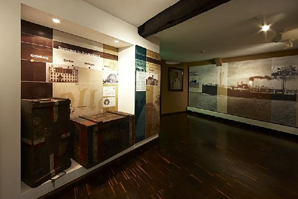 Blick in die Ausstellung des Museums im Spital Grünberg.