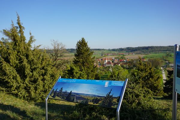 Ausblick vom Kühberg auf den Dragonergrund
