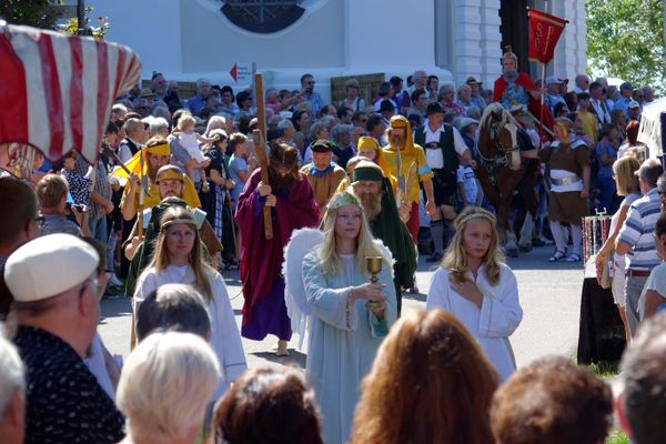 Vilgertshofer Fest Stumme Prozession