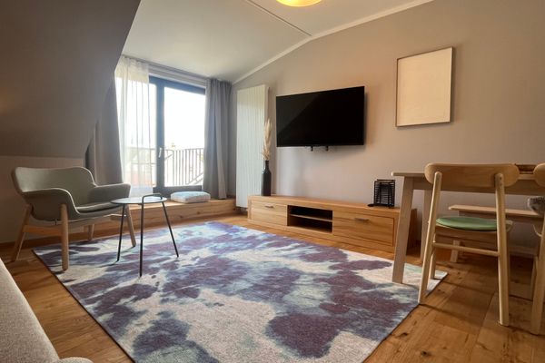 Appartement- und Ferienzimmeranlage "Frau Schmitt" - Wohnbereich
