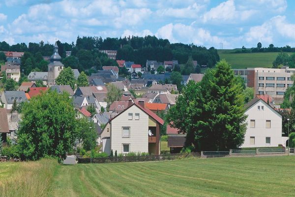 Blick auf Stammbach