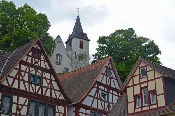 Zwingenberg mit Bergkirche