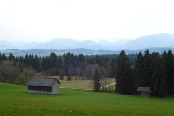 Panoramareicher Rückweg von Geigersau nach Schönberg.