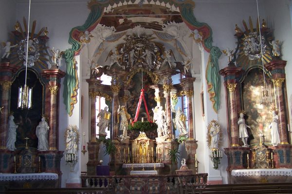 Altar der Kirche Eyershausen