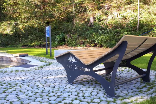Kneippanlage an der Lechuferstraße in Schongau