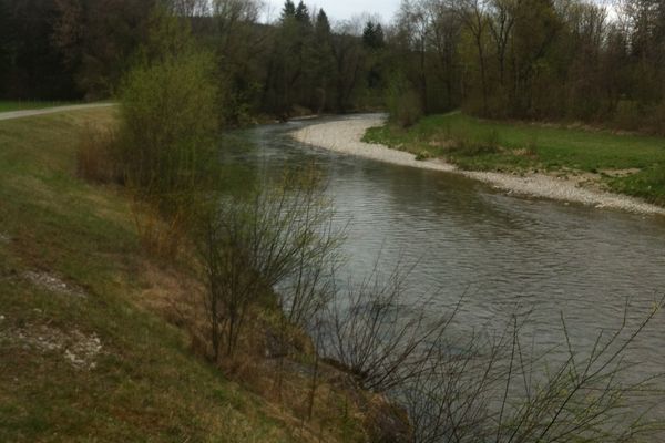 An der Ammer gibt es wunderschöne Rastplätze