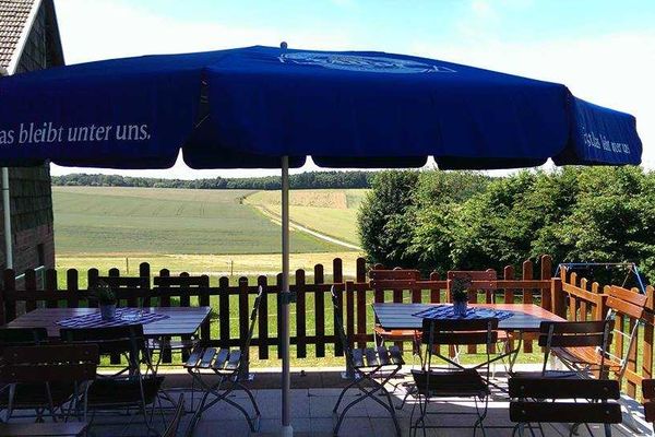 Terrasse mit Aussicht