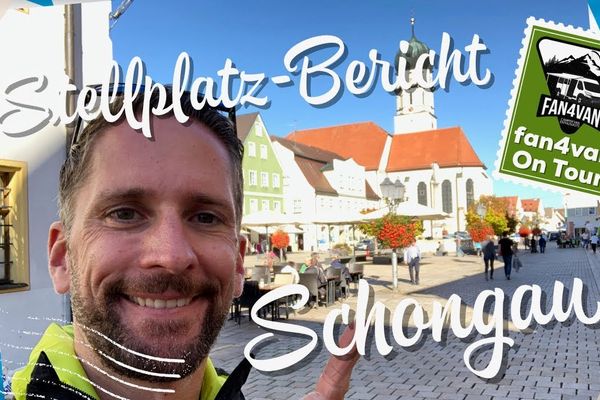 Wohnmobil Stellplatz Bericht aus Schongau - klein aber fein!