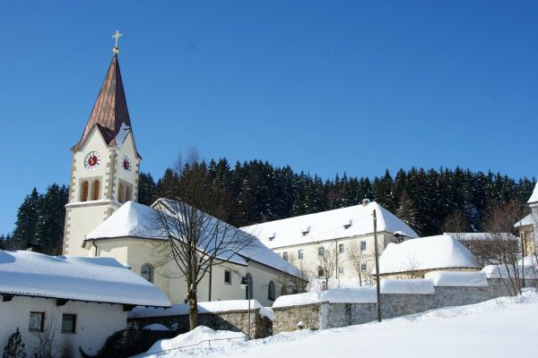 Sankt Englmar, Kirche Winter