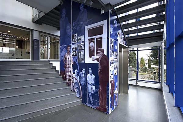 Blick in die Ausstellung des Museums im Spital Grünberg.