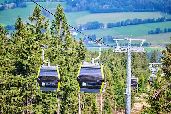 Seilbahn zum Ochsenkopf
