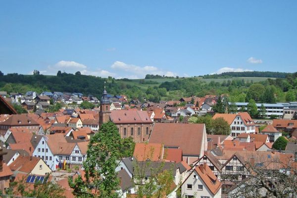 Blick auf Mömlingen