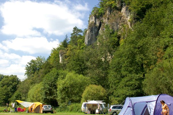 Campingplatz vorne