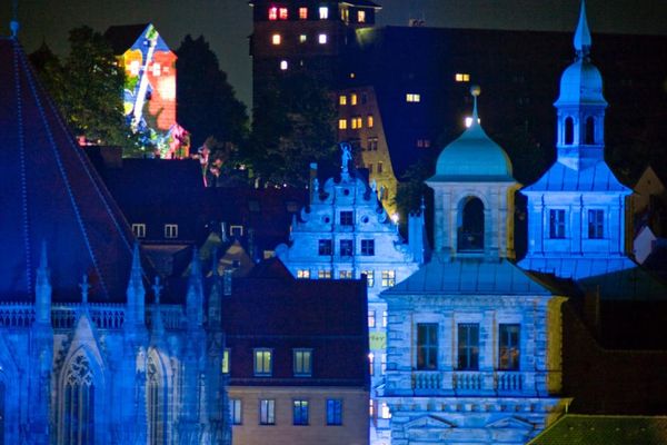 Blaue Nacht