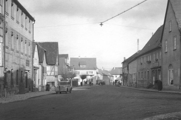 Fränkischer Hof in der Hauptstraße 1949