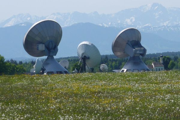 Erdfunkstelle in Raisting