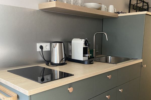 Appartement- und Ferienzimmeranlage "Frau Schmitt" - Küchenzeile
