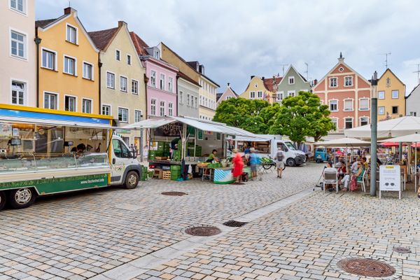 Markttag am Marienplatz