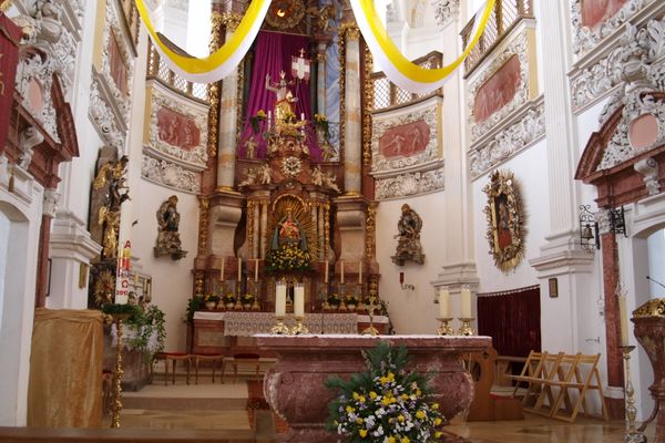Vilgertshofen Kirche Innenansicht