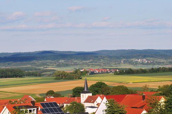 Blick nach Prappach