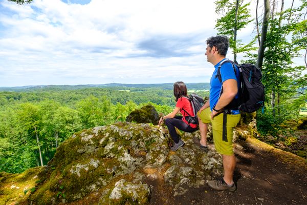 Wandern auf den Seven Summits des Nürnberger Landes