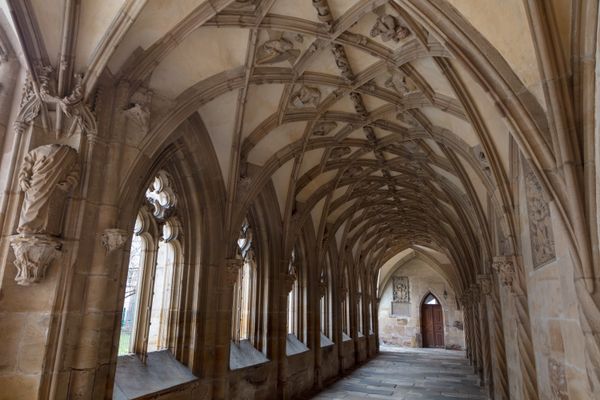 Kreuzgang in der Stiftskirche Himmelkron