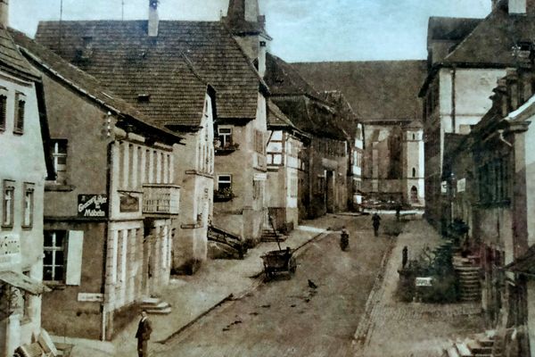 Blick in die Grüne Marktstraße