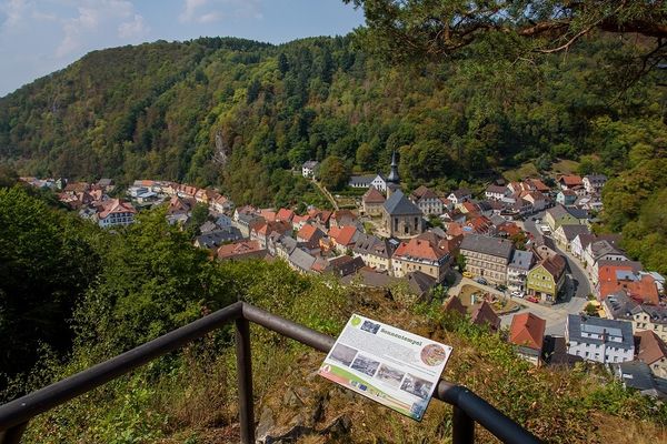 Blick vom Sonnentempel