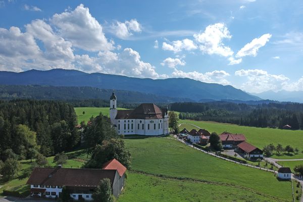 Wieskirche - Pilgrimage church to the Scourged Savior on the Wies