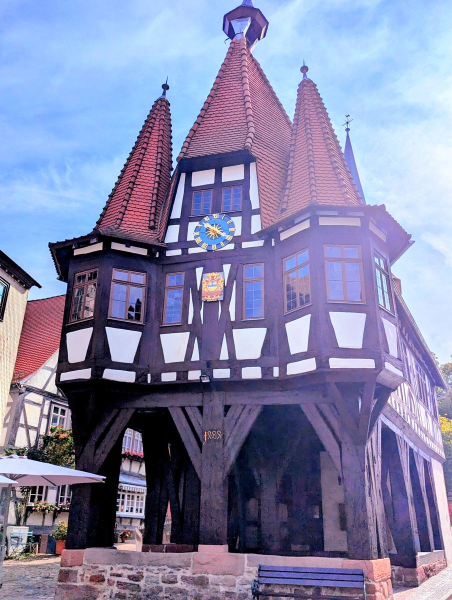 Alemannenweg: Historisches Rathaus Michelstadt
