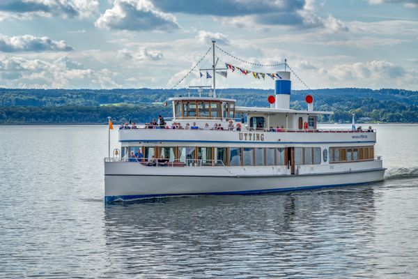 Dampfer AS Utting auf dem Ammersee